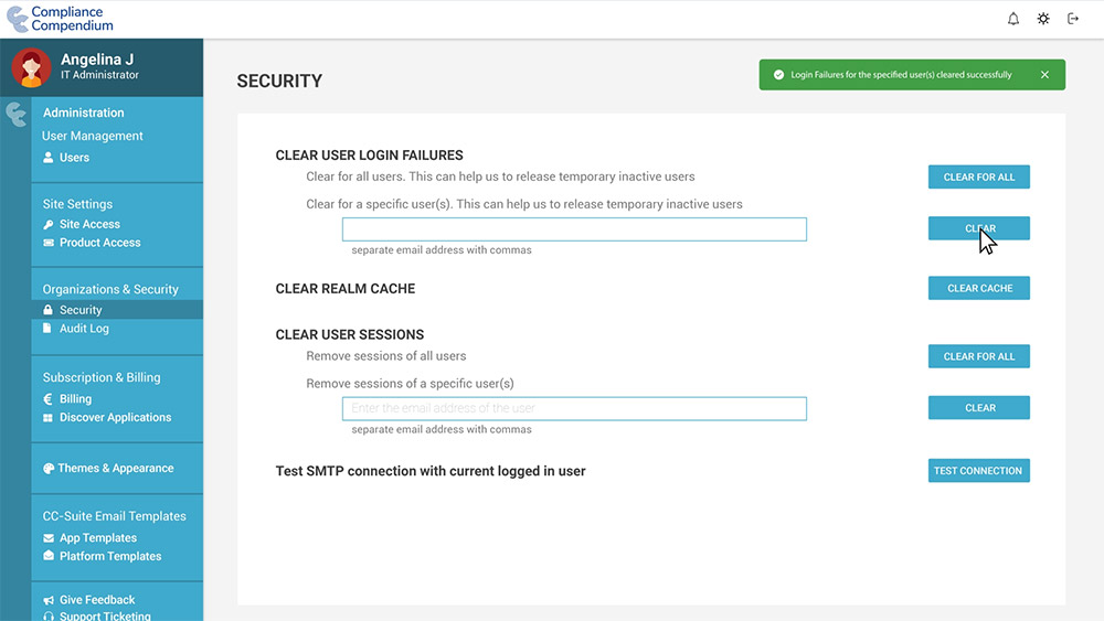 Security - Clear User Login Failures - Compliance Compendium - GDPR ...